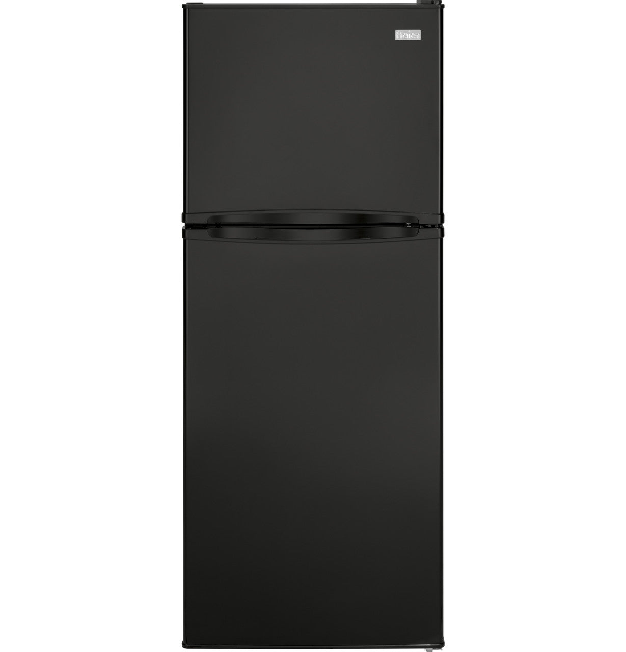 Haier 9.8 Cu. Ft. Top Freezer Refrigerator | Black (HA10TG21SB)